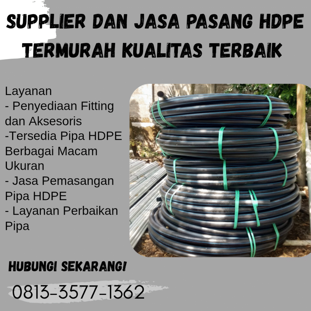 supplier dan jasa pasang hdpe kota mojokerto  terbaik