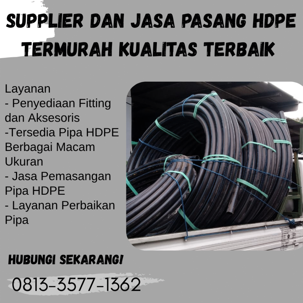 supplier dan jasa pasang hdpe sampang terbaik